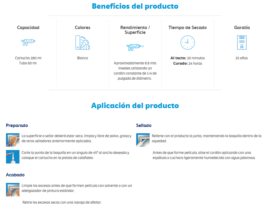 Comex® Sellador de Silicón