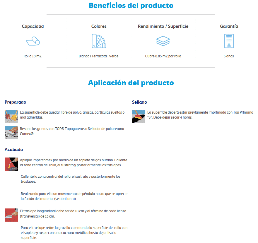 Impercomex VG 35 Fibra de Vidrio Granulado