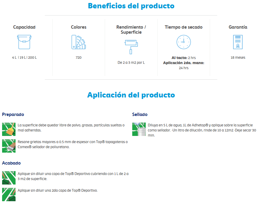 TOP® Deportivo